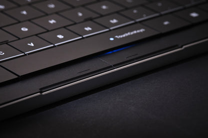 CLEVETURA CLVX 1 RGB Touch-Tastatur Windows/MacBook iMac Schwarz