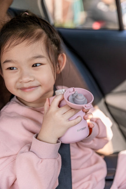 Buydeem TAN200 Pink Pastel 200 ml Kids Thermal Bottle