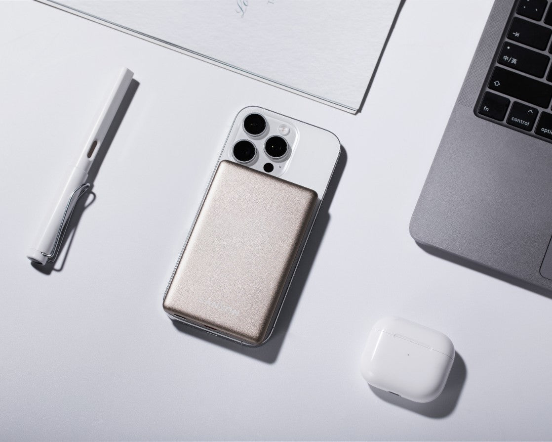 Power bank Magsafe 5000 mAh PD20W slim Canyon OnPower 505 beige