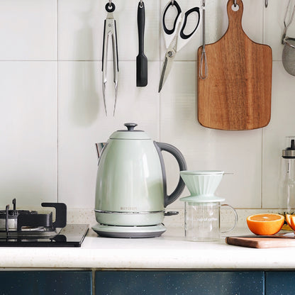 Wasserkocher Buydeem K640 1,7l 2400W Retro Pastellgrün